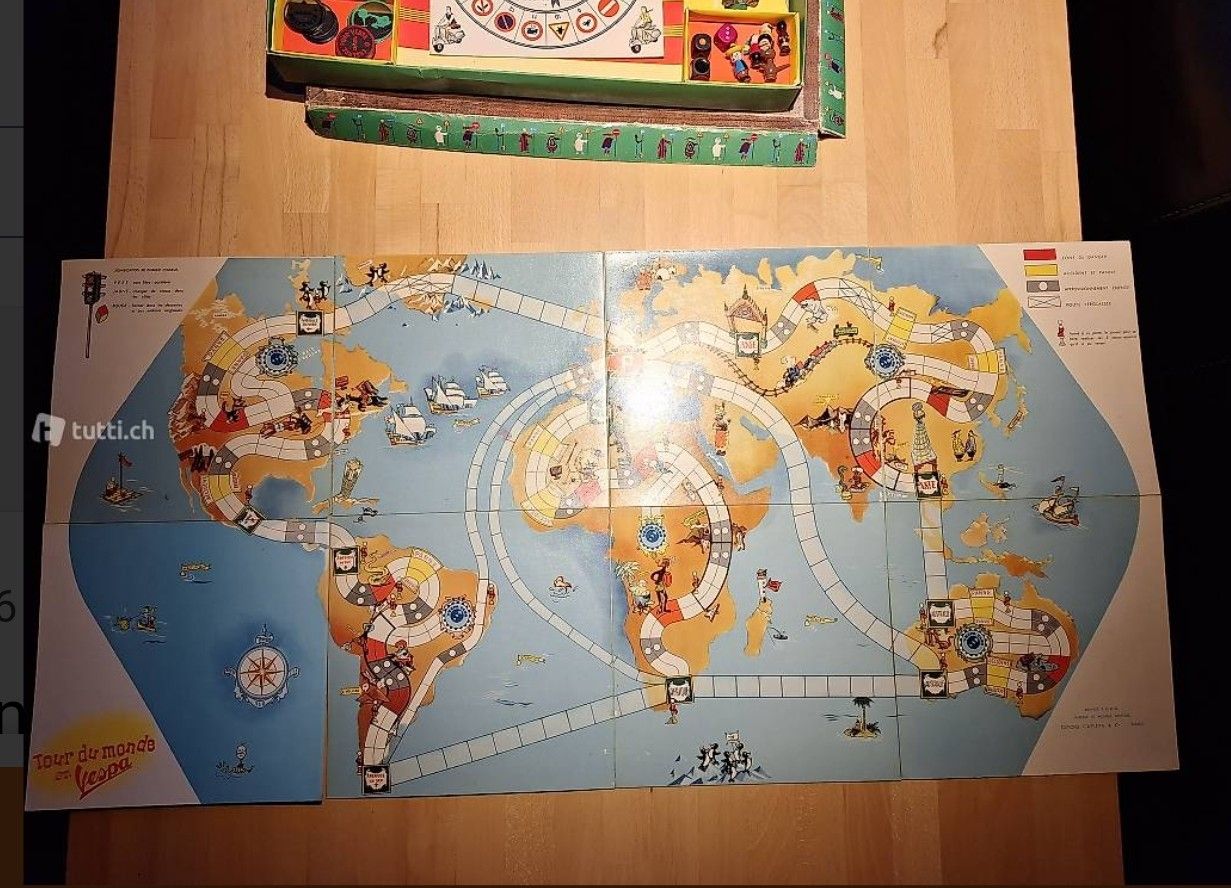 Giochi: Tour du monde en Vespa – Usato da Heiden venduto da Trulli77 3