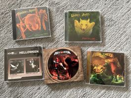 Diverse CDs Helloween und Guano Apes