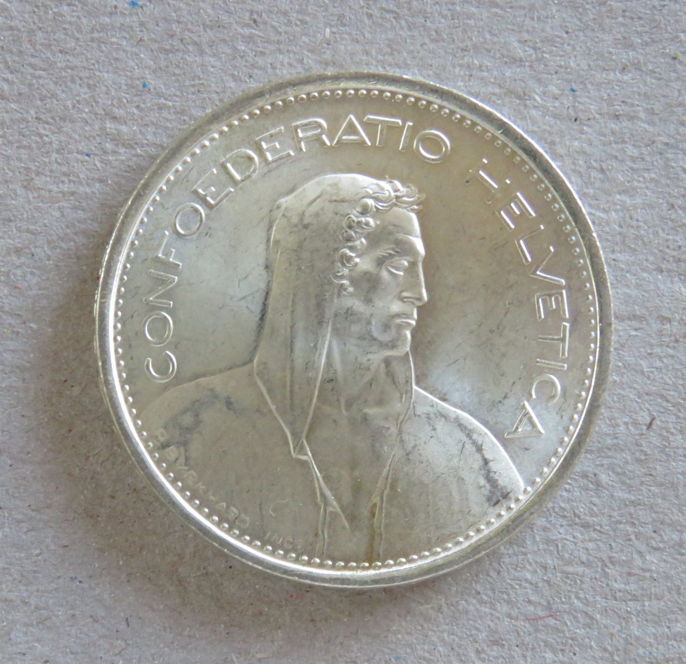 Tutti le monete: 5.- Fr.  1969, Silber – Usato da Kreuzlingen venduto da Koi4 1