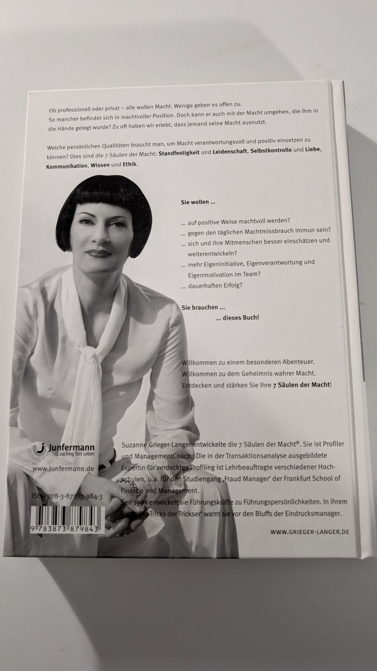Libri: Die 7 Säulen der Macht – Nuovo (secondo la descrizione) da Baar venduto da Arthur_Fooksayk 1