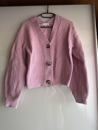 H&M Strickjacke rosa Grösse XS