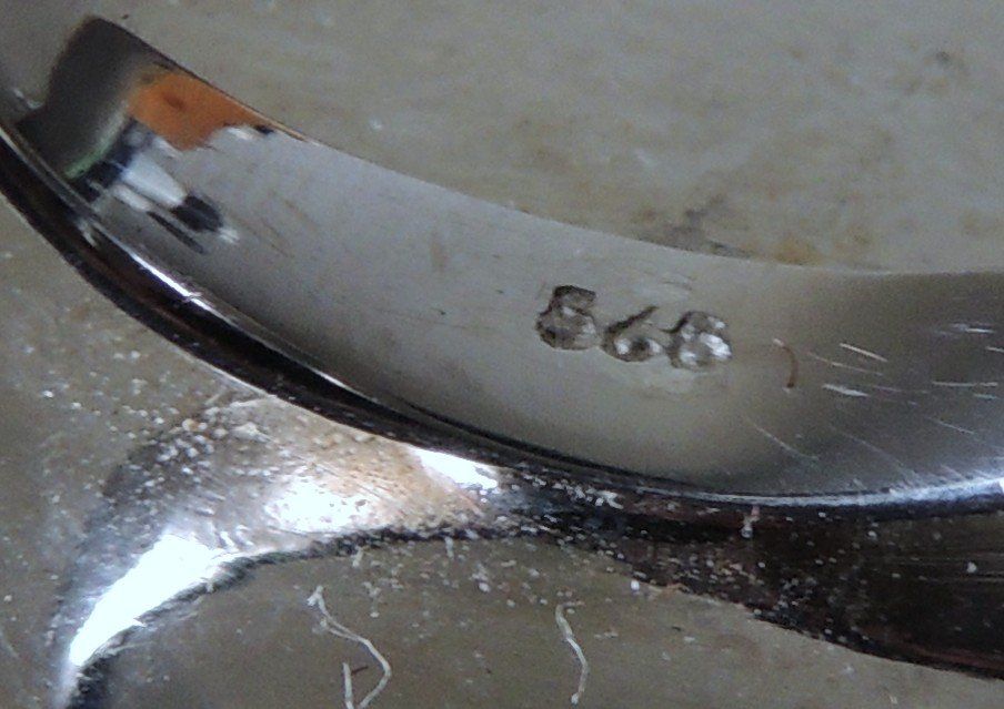 Anelli: Perlmutt Silber 925 Fingerring Gr. 55 – Usato da Waldenburg venduto da schaller707 5