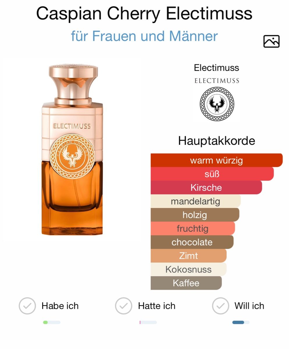 Profumi & Eau de Toilette: Electimuss - Caspian Cherry 100mL – Usato da Cazis venduto da bit_j5xs 3