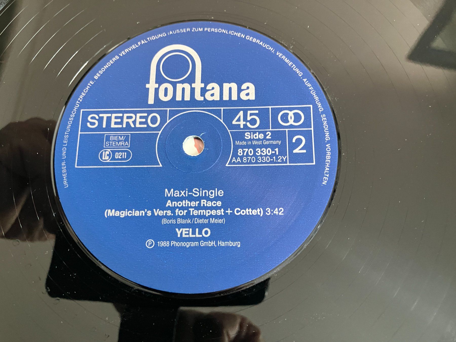Dischi in vinile: Yello – Usato da Aarwangen venduto da Jukebox3 7