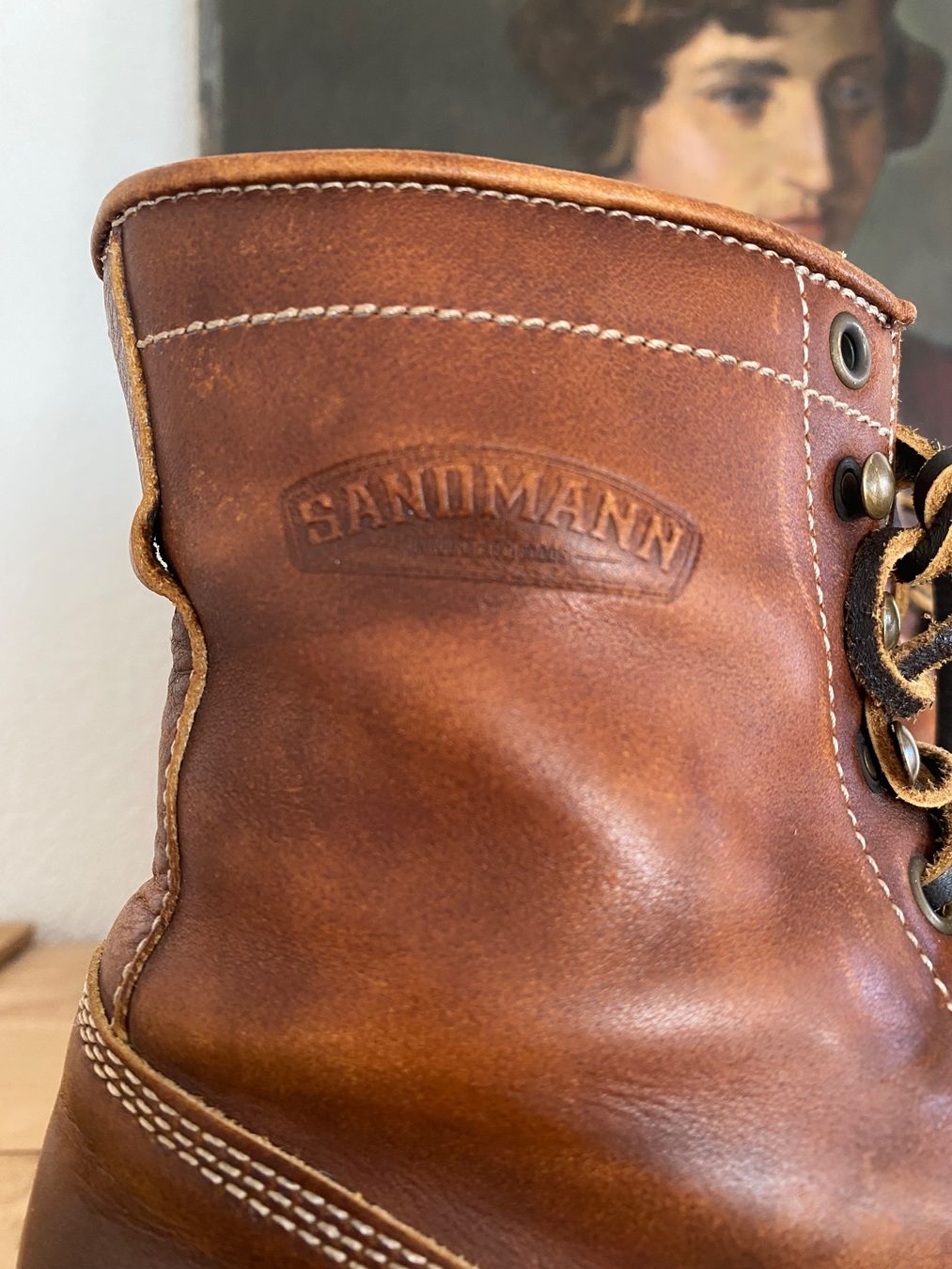 Scarpe da uomo: Sandmann Allbright Whiskey Classic Dress Boot – Usato da Illnau venduto da Machi3 6