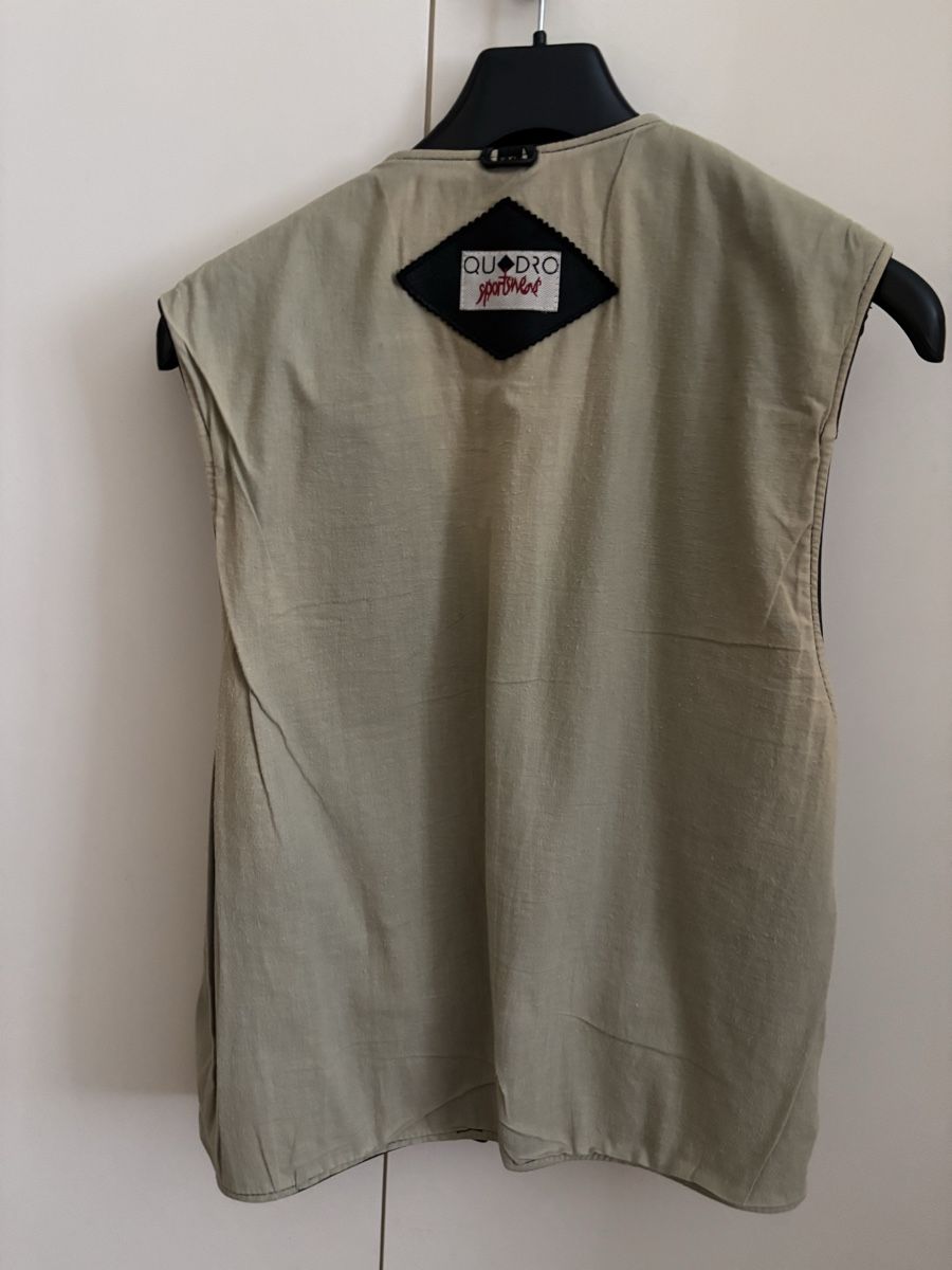 Gilet & Giacche: Leder Weste Quadro – Usato da Bellach venduto da Legdance 3