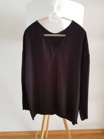 Zara Woman - Blouse noire élégante, taille L