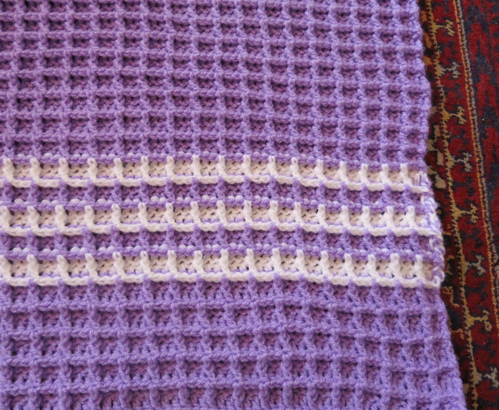 Coperte: Babydecke / Spieldecke ca 70x91/ Flieder – Nuovo (secondo la descrizione) da Schaffhausen venduto da Espressoo7 2