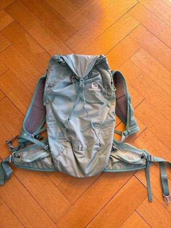 Sac à dos Salomon femme  vert menthe 20+4L
