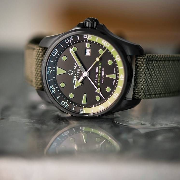 Certina Orologi: Certina DS Action GMT Powermatic 80 – Usato da St. Gallen venduto da Deki35 2