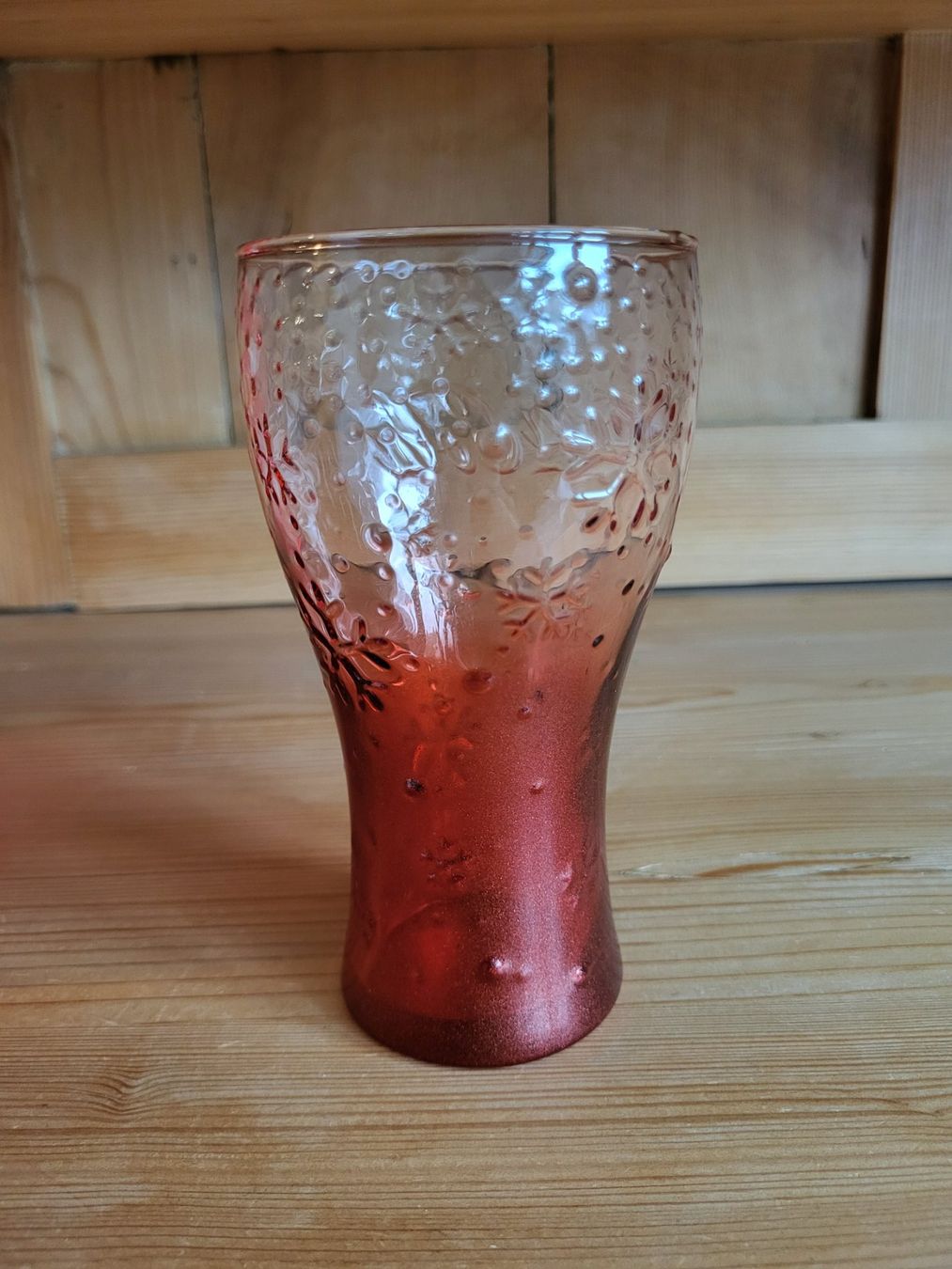 Coca-Cola Bicchieri: Coca-Cola Glas, Winter Edition, Burger King. – Nuovo e nell'imballaggio originale da Langenthal venduto da baesa 3