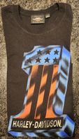 Harley-Davidson Langarm T-shirt Schwarz Grösse L