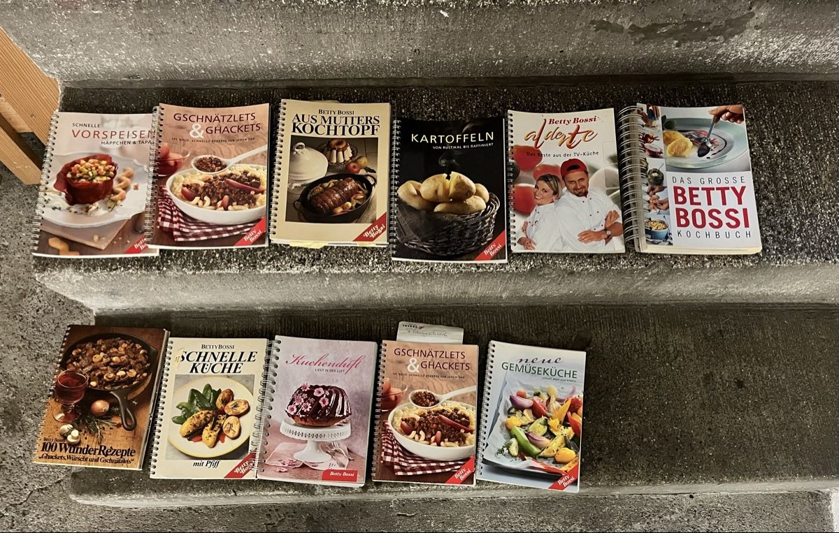 Bücher: Betty Bossi Kochbücher – Gebraucht aus Zürich von Maria_Felicina