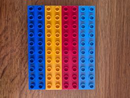 Lego Duplo Bausteine 2 x 10 Noppen 4 Stück (1145)