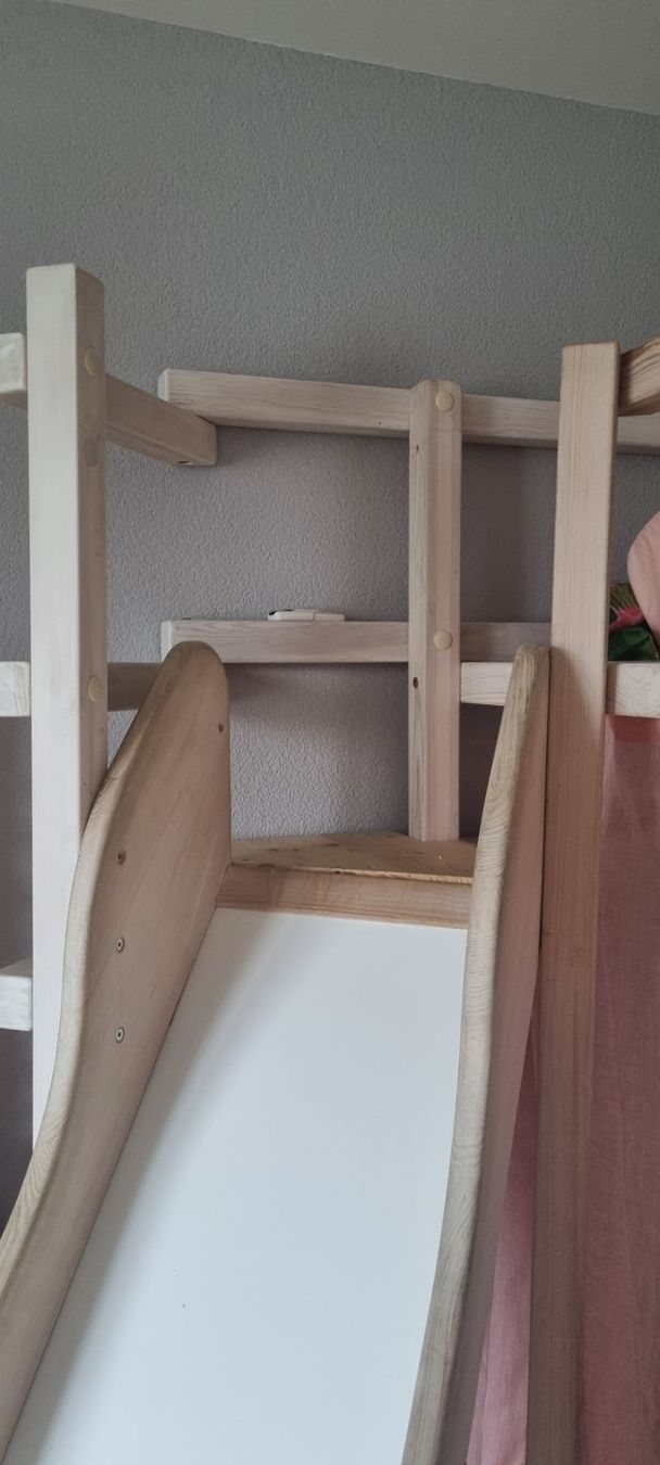 Letti: Hochbett mit Rutsche + Seilzug – Usato da Lufingen venduto da Yoko14 3