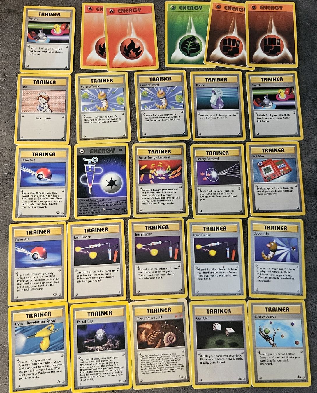 Pokémon Carte collezionabili: Set de base,Jungle,Neo,Fossil...170x  – Usato da les verrieres venduto da atom82 6