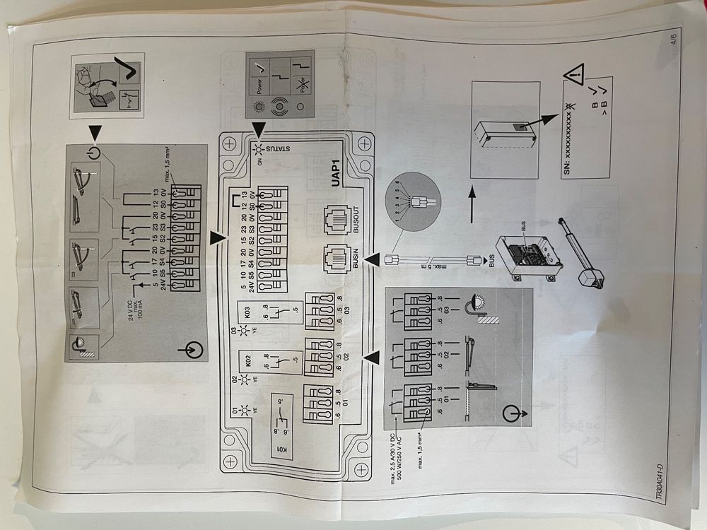 Hörmann Universele adapterplaat UAP 1 HCP | opvragen en bedienen van verschillende functies van garagedeur