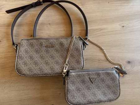 Crossbody Guess braun mit abnehmbarer Zusatztasche