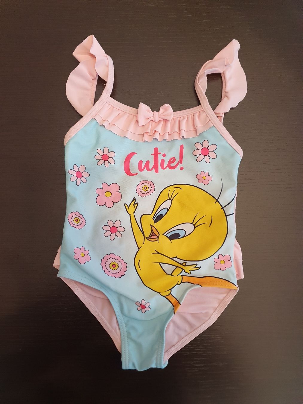 Costumi da bagno: Süsser Mädchen Badeanzug Tweety Grösse 76 – Usato da Baden venduto da gme_x9g2