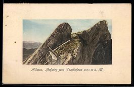 AK Pilatus, Aufstieg zum Tomlishorn