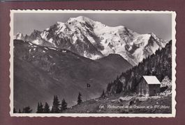 Restaurant de LA CREUSAZ - Mont-Blanc - 1952