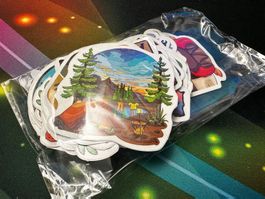 Camping Outdoor Stickers I 50 Stk. I Wasserdicht