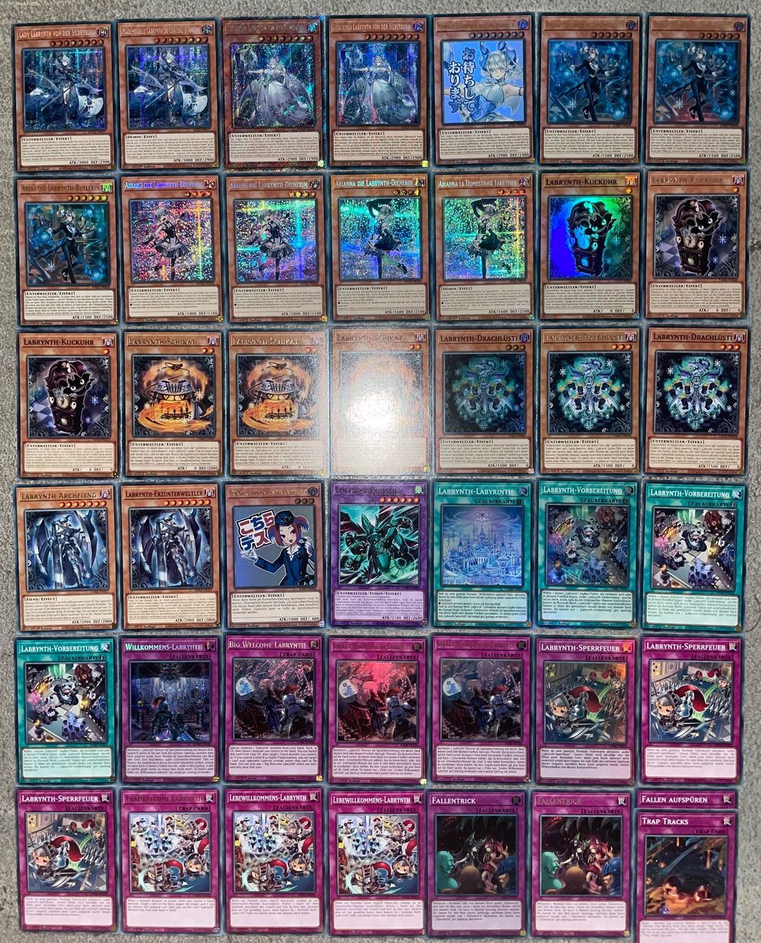 Yugioh Carte collezionabili: YuGiOh Seltenes Labrynth Deck! – Nuovo (secondo la descrizione) da Altstätten SG venduto da ChangeMaker