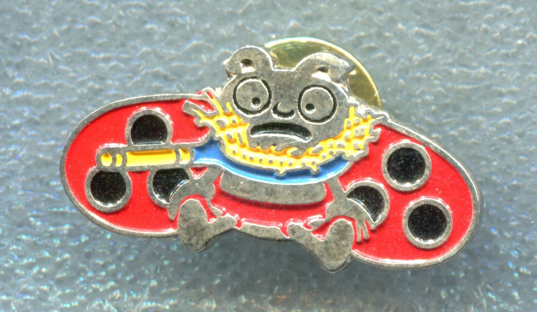 Placchette & Badge: BLICK Käfer  Tennis-Spieler – Usato da Winterthur venduto da Sammleroase