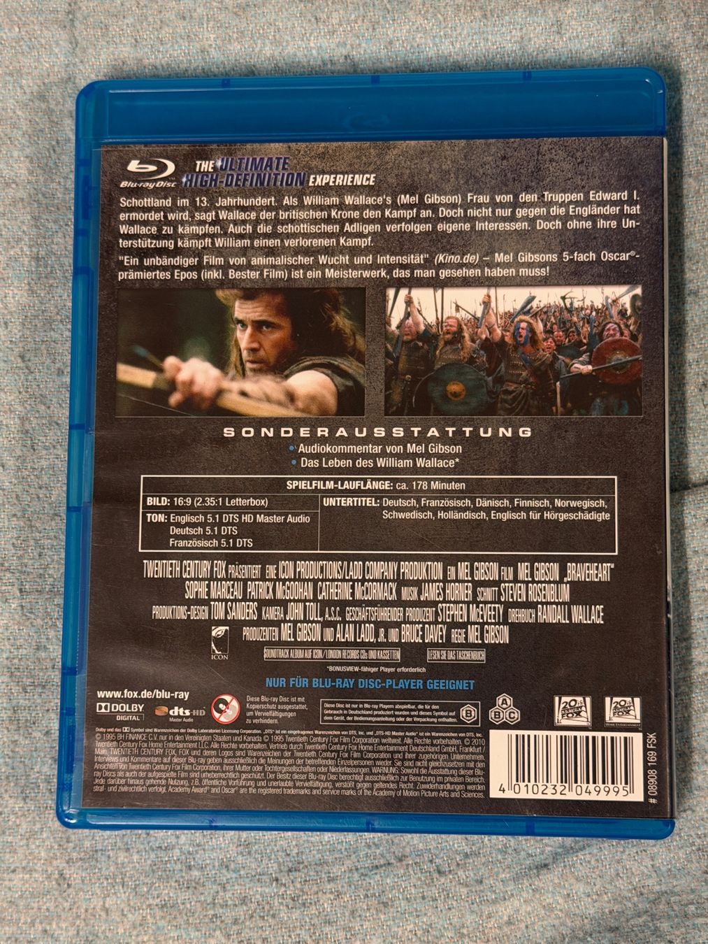 Tutti i DVDs: Braveheart – Usato da lostorf venduto da westwinkel 1
