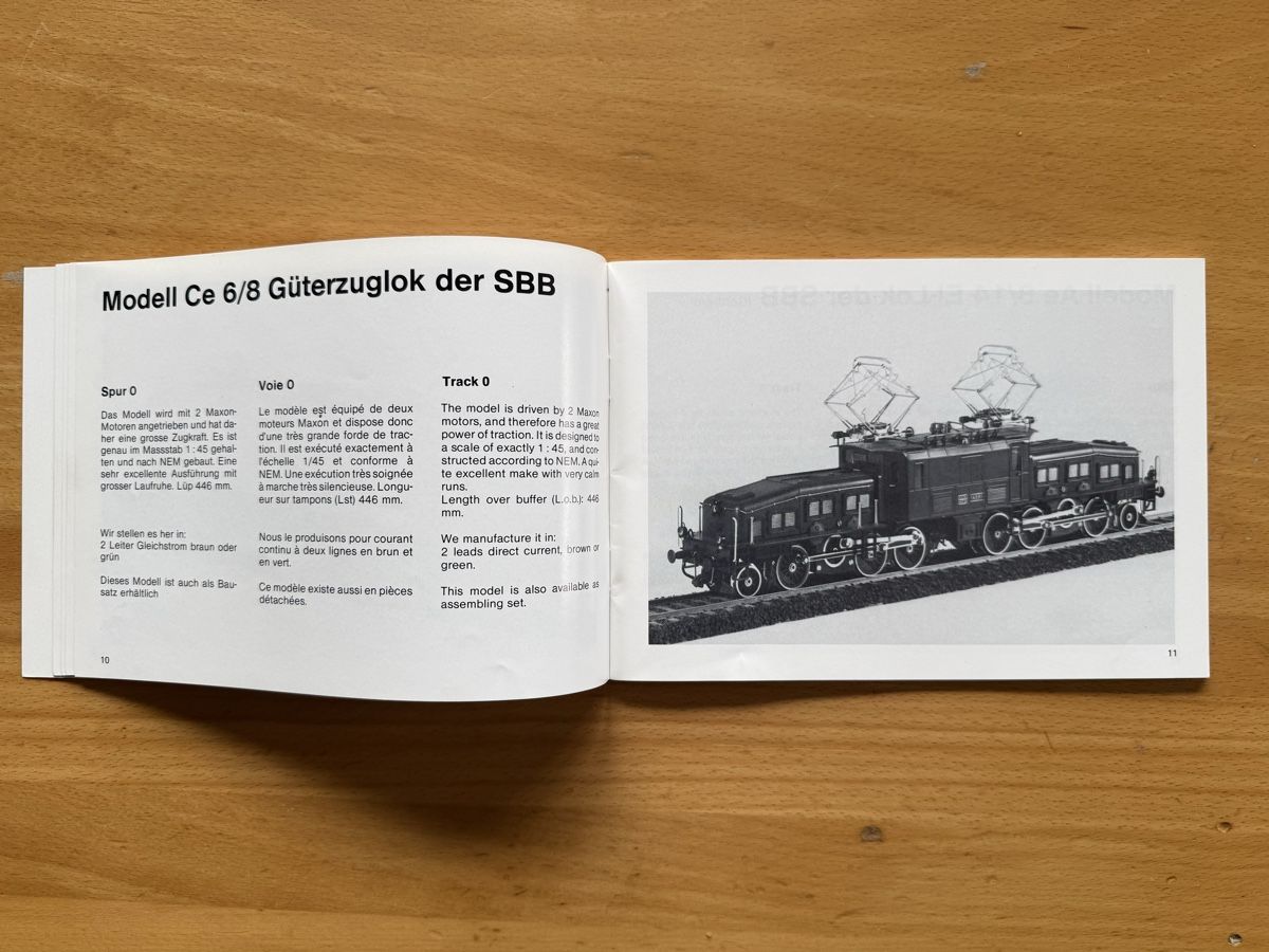 Modellini di ferrovie: Frisa Modelbau Katalog 52 Seiten  – Usato da Amden venduto da vipernatter 1