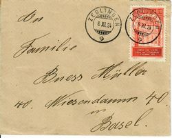 Brief, Zeglingen 1924