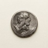 DENIER ROMAIN / RÖMISCHER DENAR — GENS JULIA 85 av. J.-C