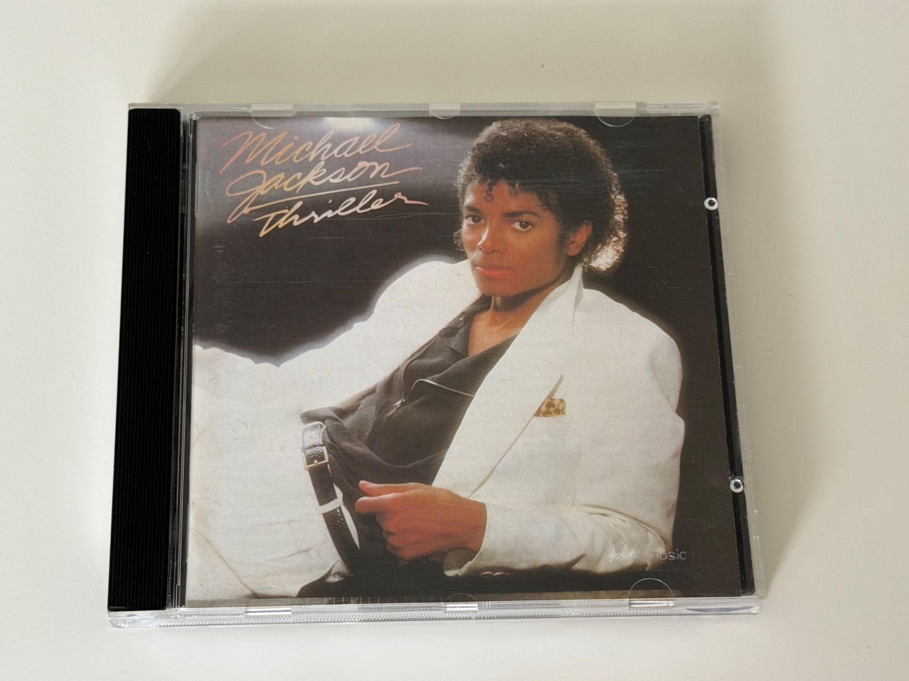 CD: Michael Jackson Thriller Album - Label Epic CD – Usato da Altstätten SG venduto da sheamus