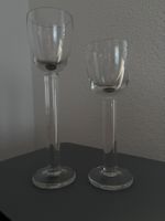 2er Set Glas Hergiswil - KERZENHALTER!