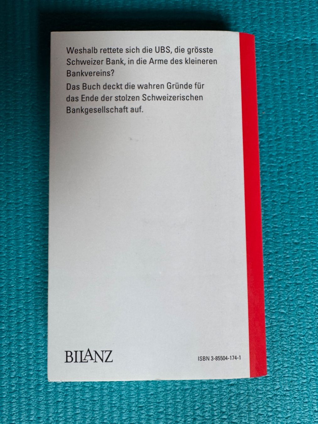 Libri: Der Fall der UBS – Usato da Aesch (Neftenbach) venduto da Maece_ 1