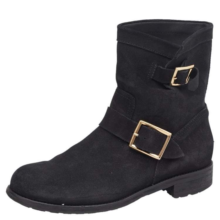 Jimmy Choo Chaussures femmes: Jimmy Choo Black Suede Ankle Boots Size 38 – Neuf (Voir description) à Horgen par SA_MOE00