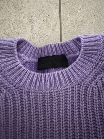Pullover Iris Van Heren 100% Kaschmir Grösse M lila
