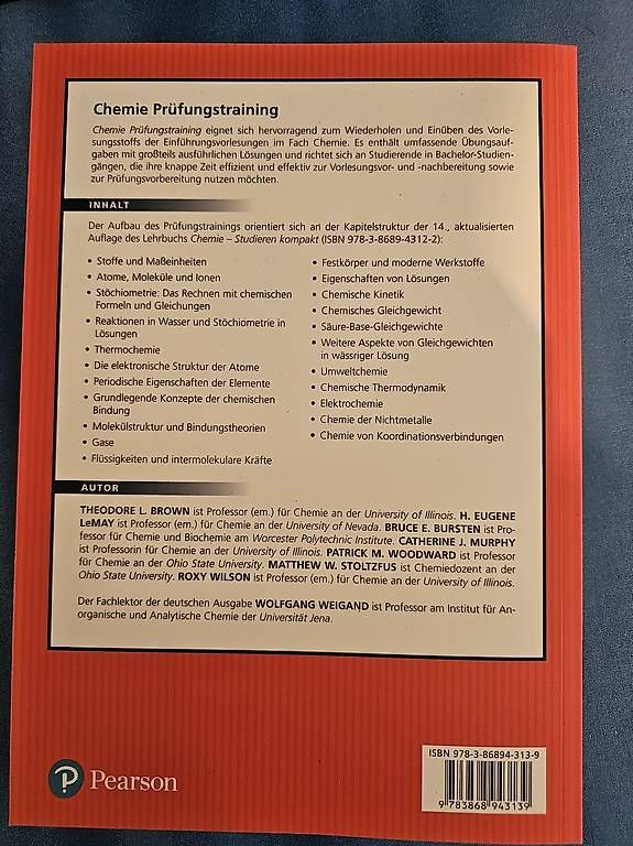 Libri: Chemie Prüfungstraining, 2. Auflage – Usato da Ennetmoos venduto da Serii8 1