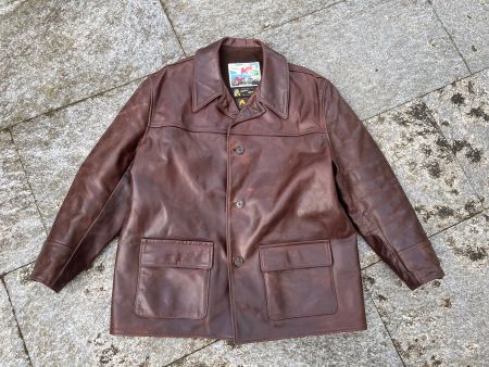 Aero Leather Lederjacke Vintage Oldtimer Pferdeleder