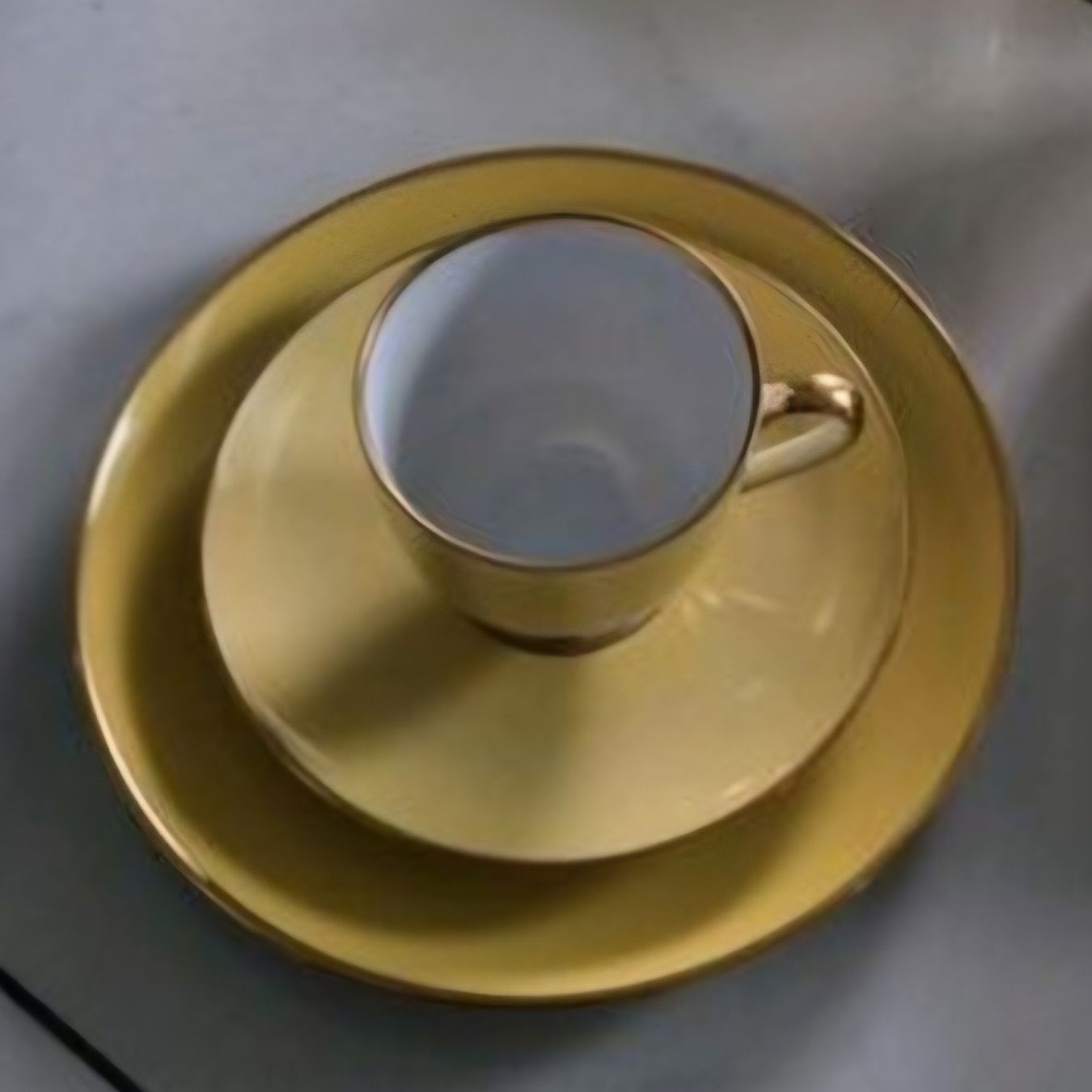 Fürstenberg Set di piatti: Fürstenberg "Fürstin Jazz" 6 Kaffeegedecke – Usato da Vaduz venduto da tin_gw57