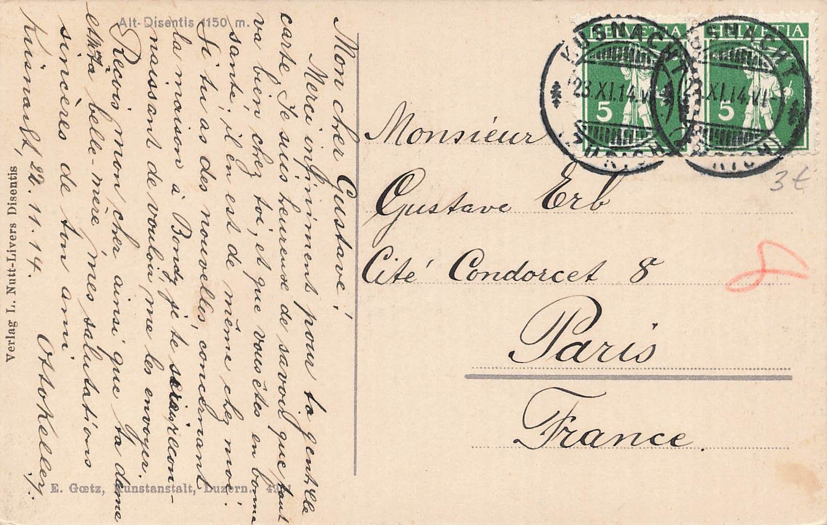 Cartes postales: Disentis – D'occasion à Biasca par Blenio71 1
