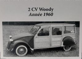 CITROËN 2CV  Woody - Année 1960