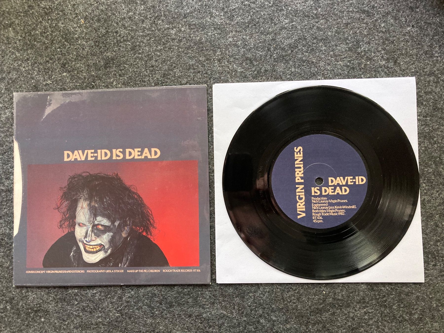 Vinyles: Virgin Prunes ‎- Pagan Lovesong – D'occasion à Fribourg par Karushi 1
