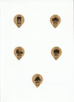 Japan, Monumente Blatt 125  kleine Form