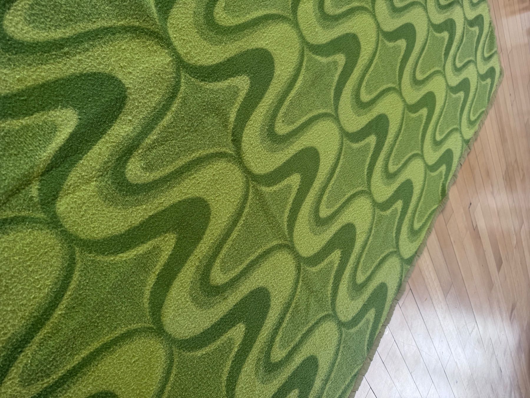 Decken: Coole 1970er Jahre Decke – Gebraucht aus hittnau von Kunstkopf 2
