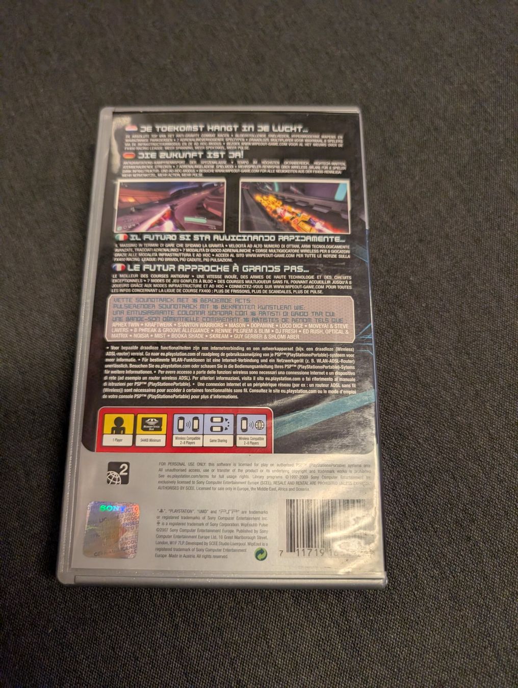 Giochi: Wipeout pulse Sony psp – Usato da Giubiasco venduto da Tici__nerd_Giubiasco 1