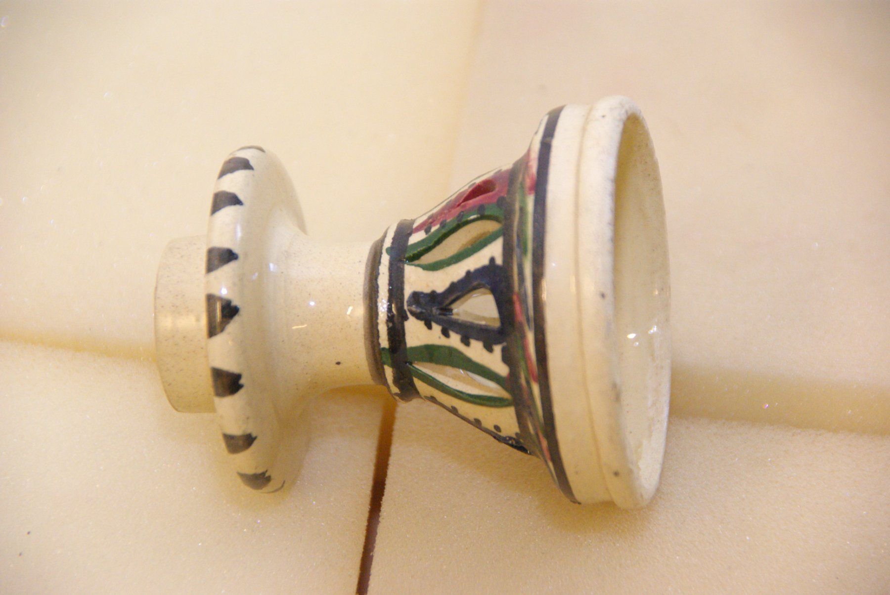 Portacandele: Kerzenhalter - farbig - 8 cm - gebraucht – Usato da Herisau venduto da Cevianer1844 3