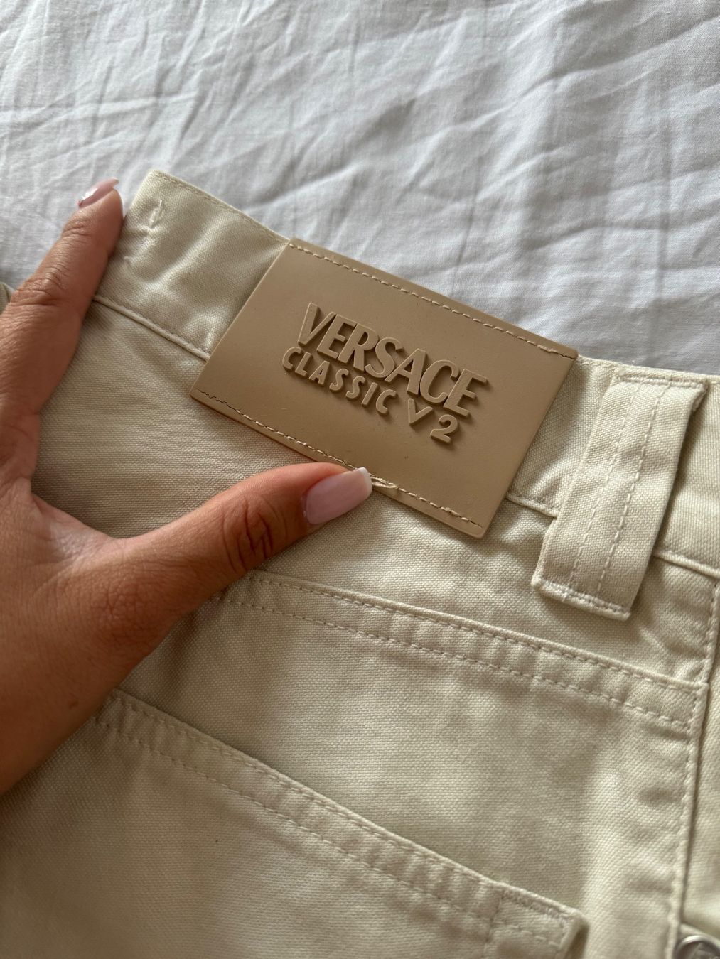 Versace Jeans: Versace jeans beige, Taille 40 – Usato da Moutier venduto da Vane-Ortiz 6