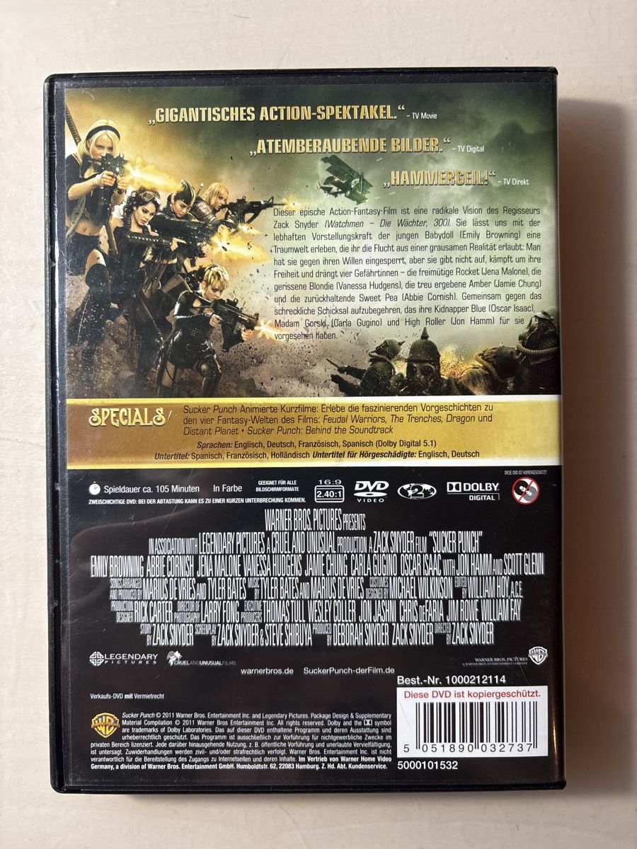 Tutti i DVDs: Sucker Punch – Usato da Ruswil venduto da Slivio_ 1