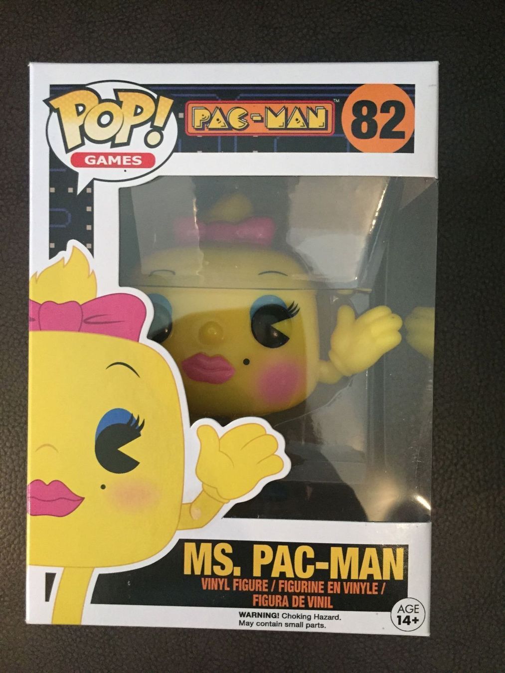 Funko Figurines: POP! Games Pac-Man 82 Ms. PAC-MAN – Neuf avec emballage d'origine à Sisseln AG par XBL-Rotstein